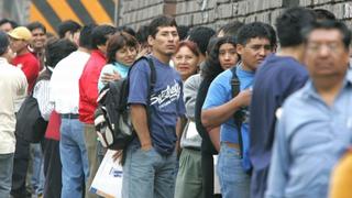 El desempleo en Lima bajó al 7.2% entre marzo y mayo