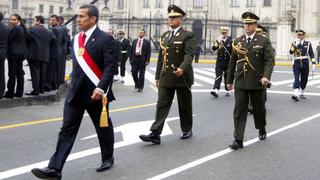 Presidente Humala retornó a Palacio de Gobierno tras Misa Solemne y Te Deum