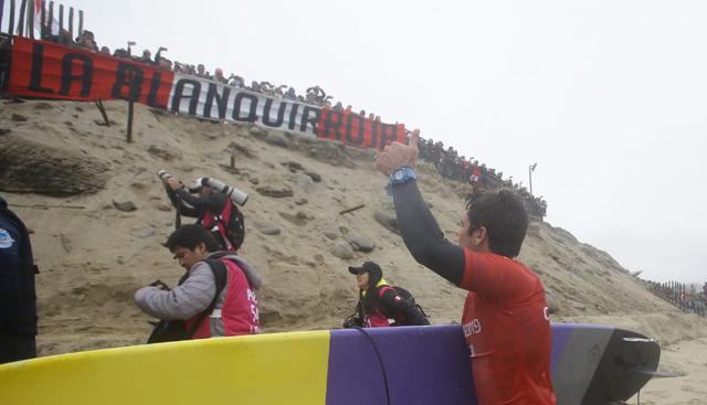 El público que acudió a Punta Rocas vivió  una fiesta junto a Benoit Clemente, que se impuso con un puntaje de 19.13 sobre 11.73 en la definición de la modalidad. (Fotos: Alessandro Currarino / GEC)