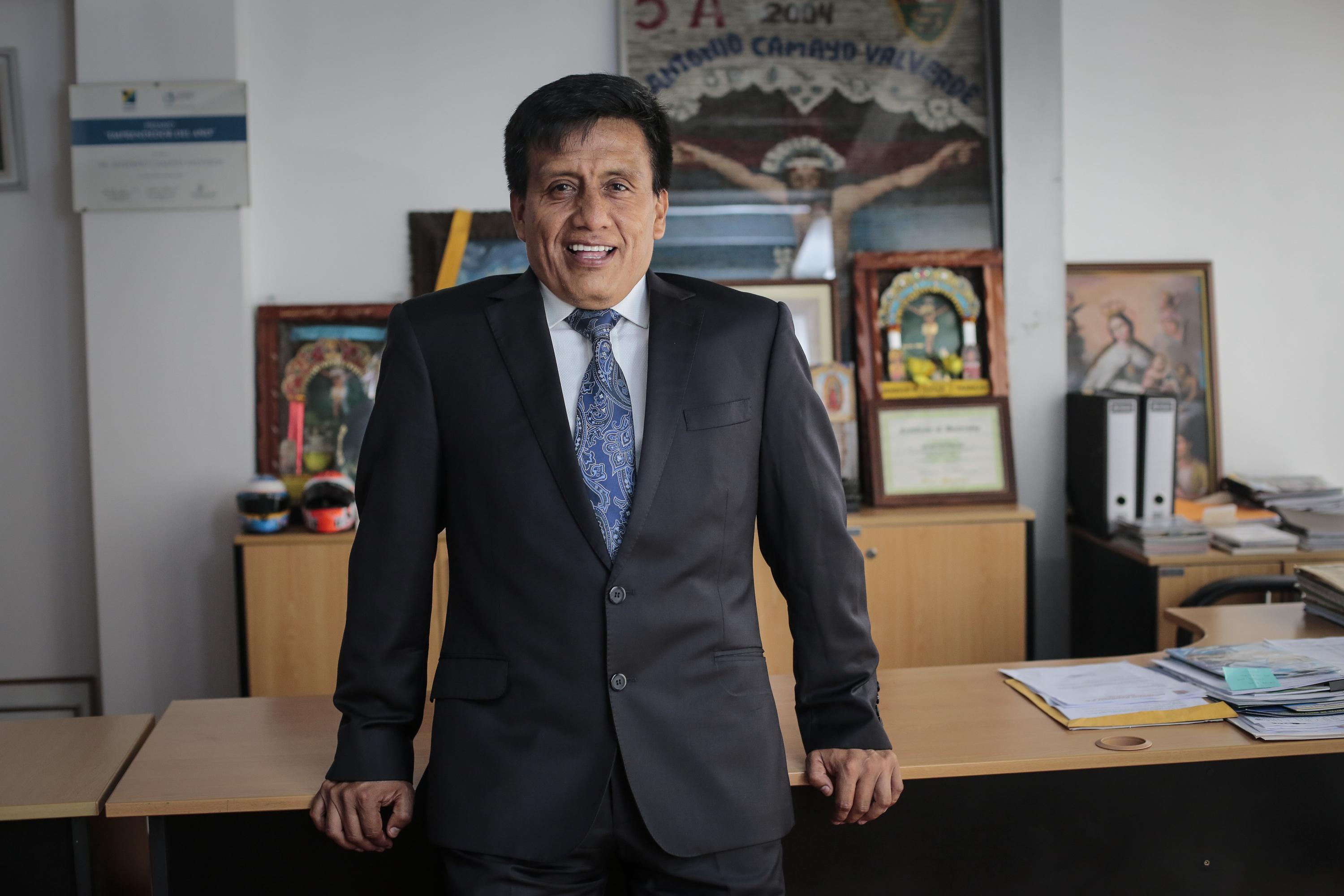 Camayo visitó hasta en 8 ocasiones al congresista fujimorista Miguel Torres. (Foto: USI)