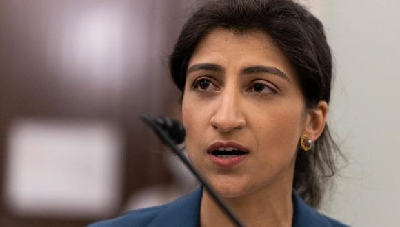 Lina Khan, directora de la Comisión Federal de Comercio de Estados Unidos. (Foto: Bloomberg)