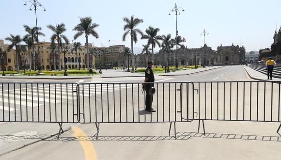Poder Judicial declaró fundado habeas corpus contra rejas en la Plaza Mayor del Centro Histórico de Lima. (Foto: Alessandro Currarino)