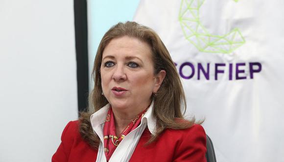 María Isabel León, presidenta de Confiep. (Foto: Difusión)