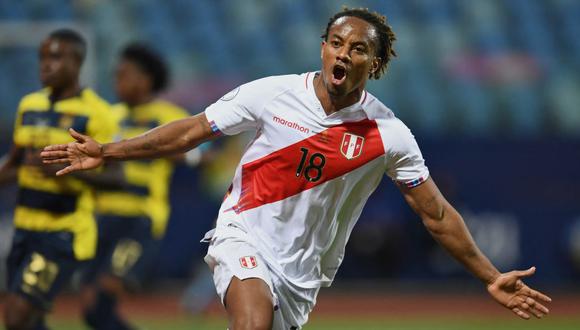 “Perú no se debe apartar de lo que ya viene trabajando, creo que hemos dado respuestas importantes de superación a lo largo de esta Copa”, explicó Gareca. (Photo by EVARISTO SA / AFP)