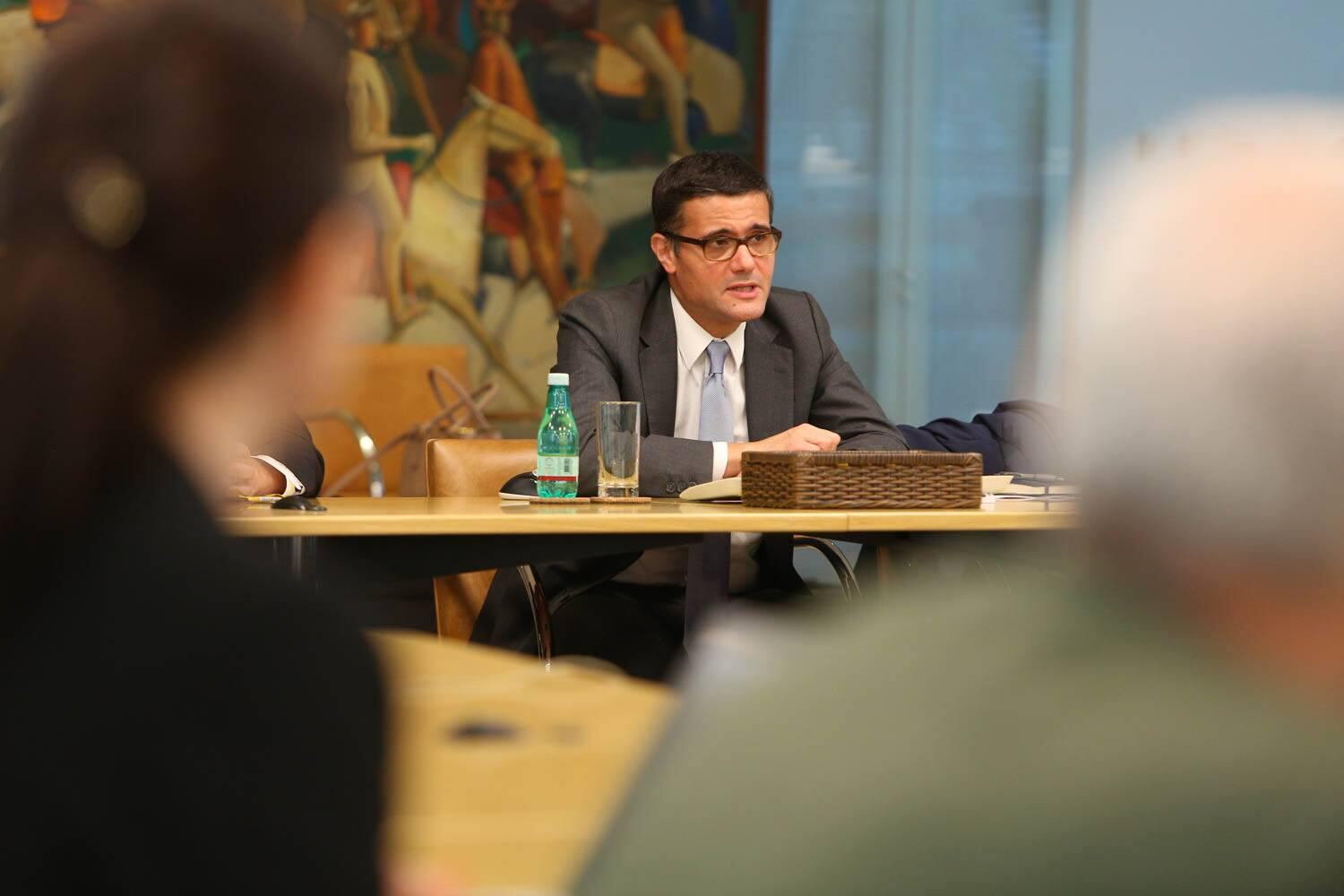 El analista de Itaú, Mario Mesquita, ve con optimismo en panorama de la economía peruana. (Foto: Javier Prialé).