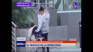 Negocio de la mendicidad: Usan niños para ganar hasta S/ 200 diarios en Lima