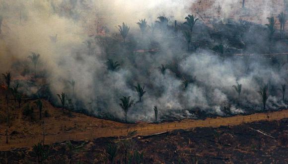 Francia y Bolivia planean unir fuerzas para controlar incendios, presentes y futuros, en la Amazonía. (Foto: AFP)
