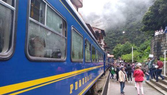 PeruRail anuncia suspensión del servicio del tren por hoy debido a paro en Cusco (Foto: Andina)