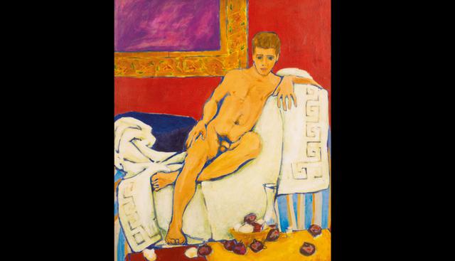 Robert Lavigne’s Nude With Onions (Peter Orlovsky), from 1954, carries an estimate of $150,000 to $170,000.Source: Sotheby's