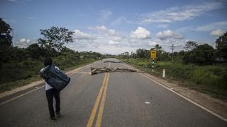 Comuneros bloquean Carretera Interoceánica por muerte de dos agricultores