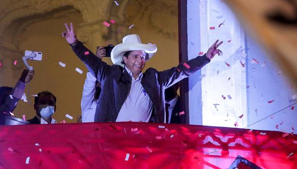 Pedro Castillo fue proclamado presidente del Perú para el periodo 2021-2026. (Agencias)