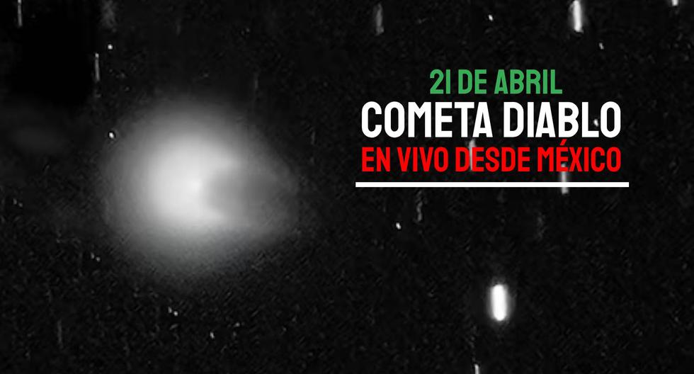 Exact time and place to see Comet Diablo live from Mexico on April 21 on NASA TV |  MIXING