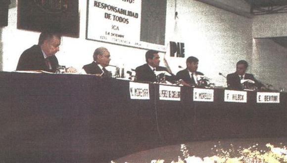 Con la presentación de las propuestas del candidato-presidente Alberto Fujimori, culmina hoy CADE ´94. En la víspera expusieron sus lineamientos Javier Pérez de Cuéllar y Alejandro Toledo.