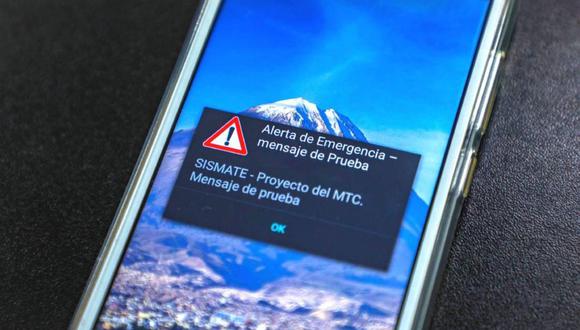 El MTC efectuó pruebas del Sistema de Mensajería de Alerta Temprana (SISMATE), aunque muchos ciudadanos reportaron que, el sonido fuerte en sus celulares. (Foto: Mag)