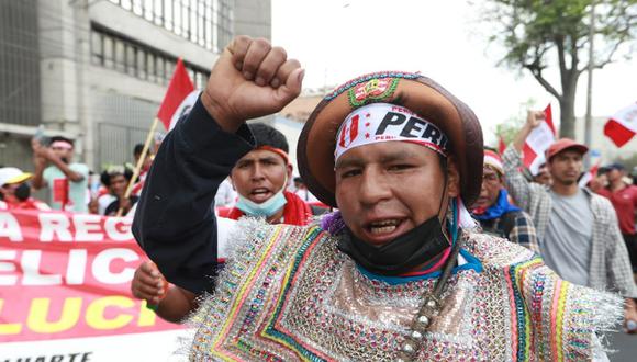 Las protestas empezaron en el “Perú profundo” las zonas andinas del sur peruano y se han extendido hasta Lima. (Foto: GEC)