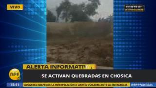 Se activan quebradas en Chosica y Huarochirí