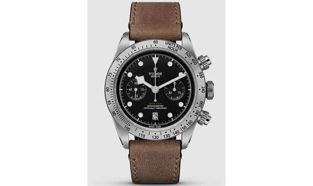 Tudor. Heritage Black Bay Chronograph. Sin duda, gran salto de calidad el conseguido por la casa suiza al incorporar el primer cronógrafo manufactura de su catálogo. Se trata de una versión personalizada del calibre B01 de la firma Breitling. Esta novedad