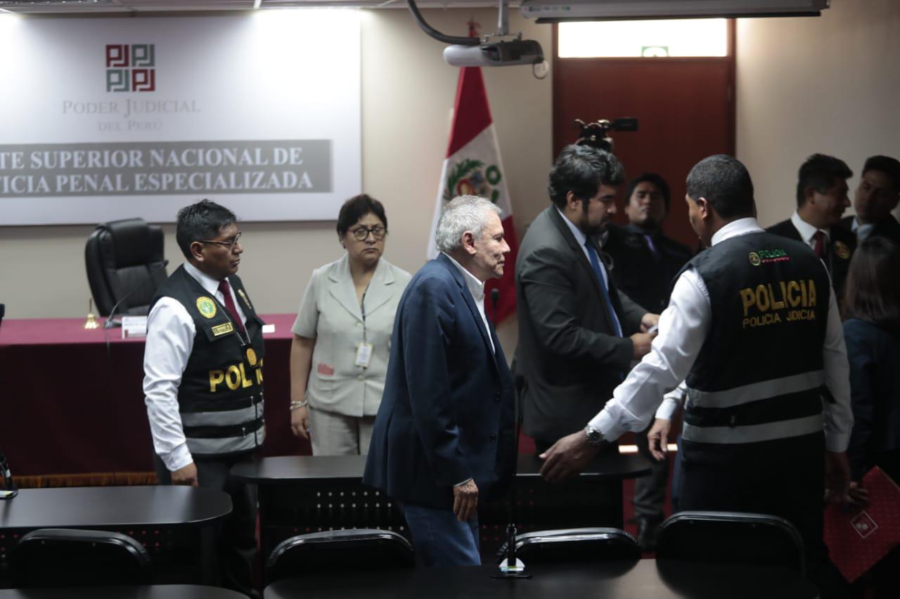 Defensa de Castañeda apelará el fallo del juzgado. (Foto: Hugo Pérez / GEC)