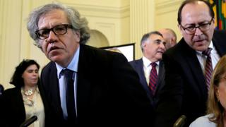 Almagro afirma que Venezuela quedó "aislada" en reunión de la OEA