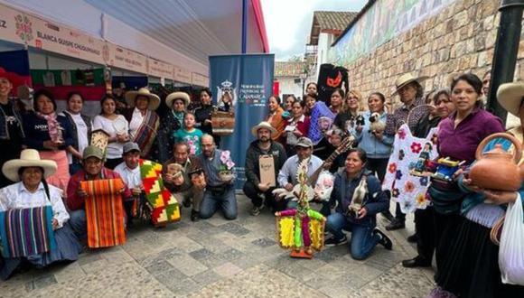 El Mincetur señaló que la feria en el Centro Histórico de Cajamarca registró ventas por cerca a S/ 10 mil cada día.(Foto: Difusión / Mincetur)
