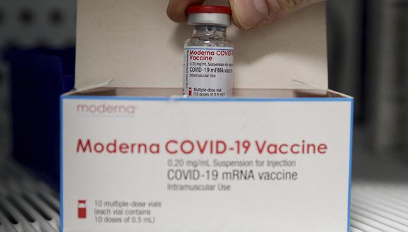 Vacuna Moderna. (Foto: EFE)