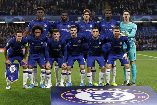 Chelsea FC con 27 Jugadores en el plantel cuesta 916.36 Millones de dólares (Foto: AFP)