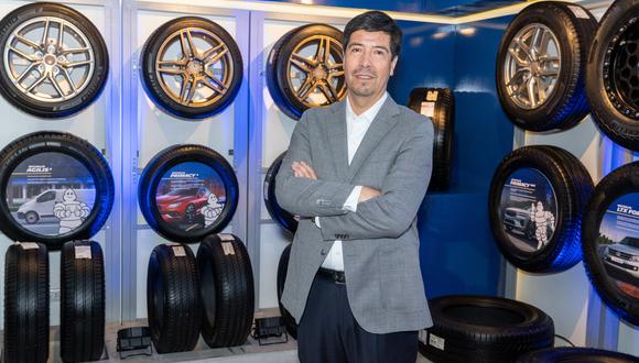 Esteban Villena-Martínez, gerente comercial de Michelin del Perú de la división de autos, camionetas, camiones y buses (Foto: Difusión).