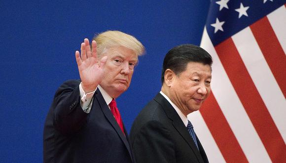 En la imagen, los presidentes Donald Trump y Xi Jinping. (Foto: AFP)
