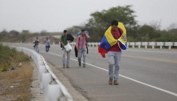 Los venezolanos escapan de la crisis política y social que azota al país | Foto El Comercio/Alfonso Chero