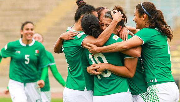 La selección mexicana femenina de fútbol inició con una victoria ante Trinidad y Tobago(Foto: Jose Tejada / Lima 2019)