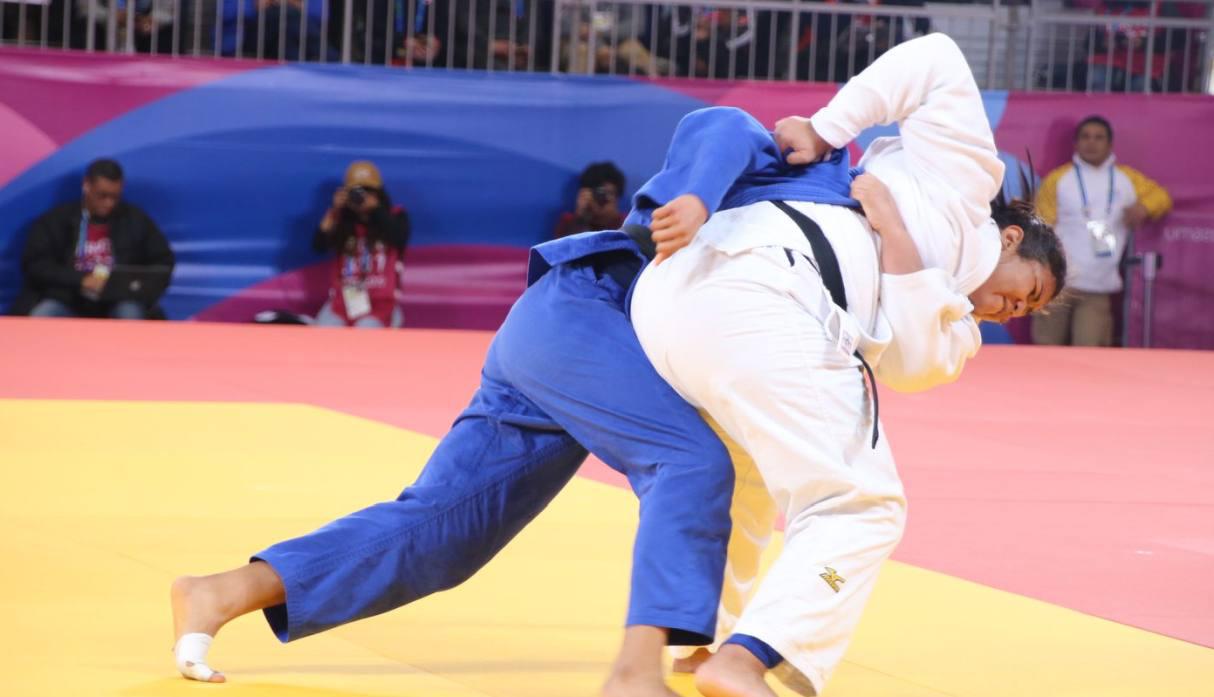 Yuliana Bolívar ganó una medalla de bronce en judo. (Foto: Judo Perú)