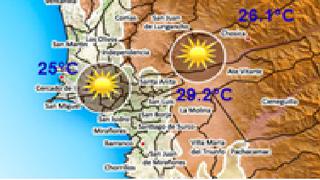 Una temperatura muy cercana a los 30 grados se registra en el cono este de Lima