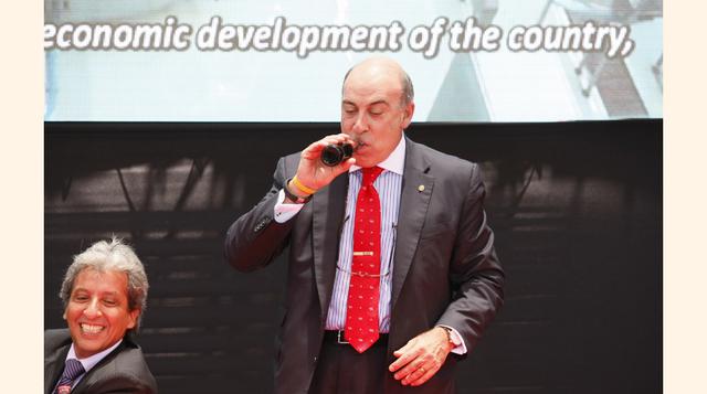 Kent anunció que su compañía invertirá unos US$ 1,000 millones en el país en los próximos cinco años. (Foto: Manuel Melgar)