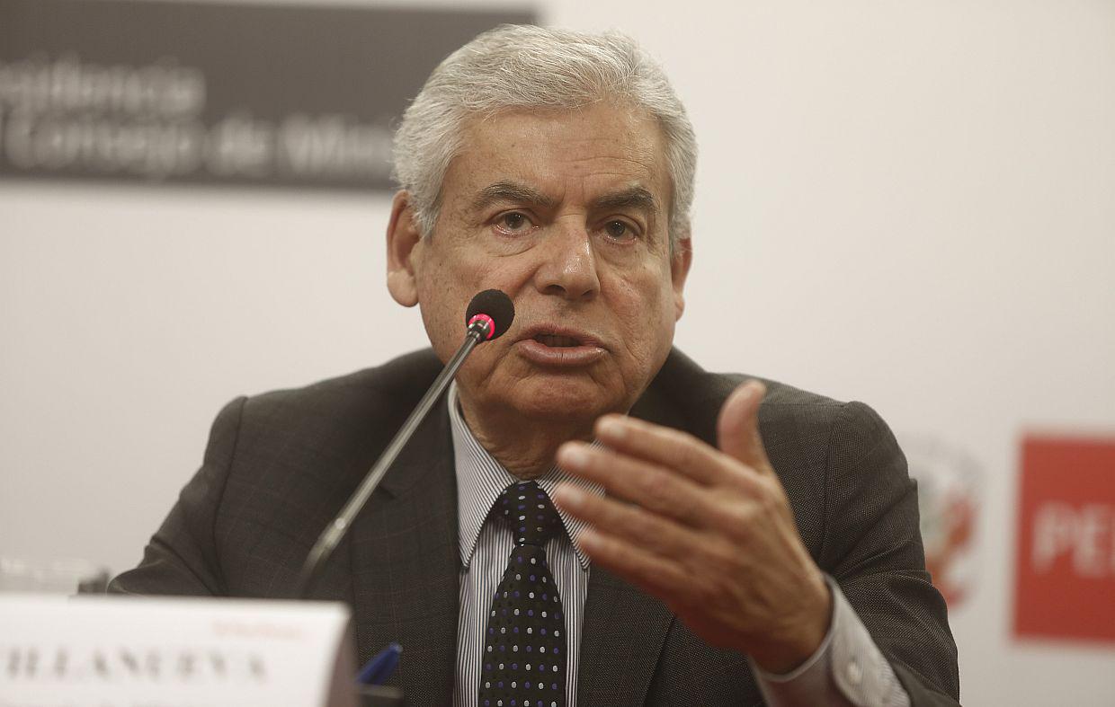 El presidente del Consejo de Ministros, César Villanueva, recordó que su designación depende exclusivamente de Martín Vizcarra. (Foto: GEC)