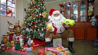 Julio Arroyo, el Papá Noel peruano que busca repartir 700 juguetes a niños pobres este año