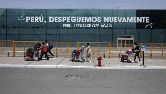 Aeropuerto Jorge Chávez. (Foto: Leandro Britto / GEC)