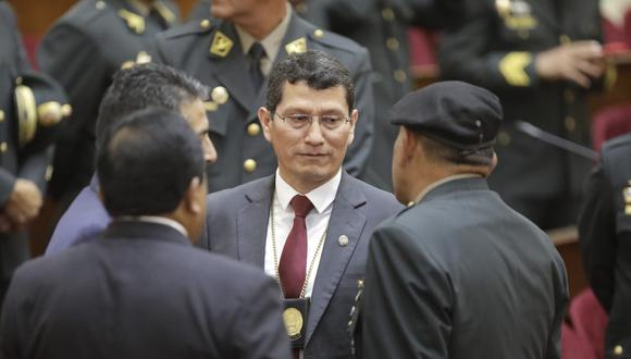 Harvey Colchado gozaría de la confianza del comandante general de la PNP, Víctor Zanabria, según su abogado. (Foto: Julio Reaño / @Photo.gec)