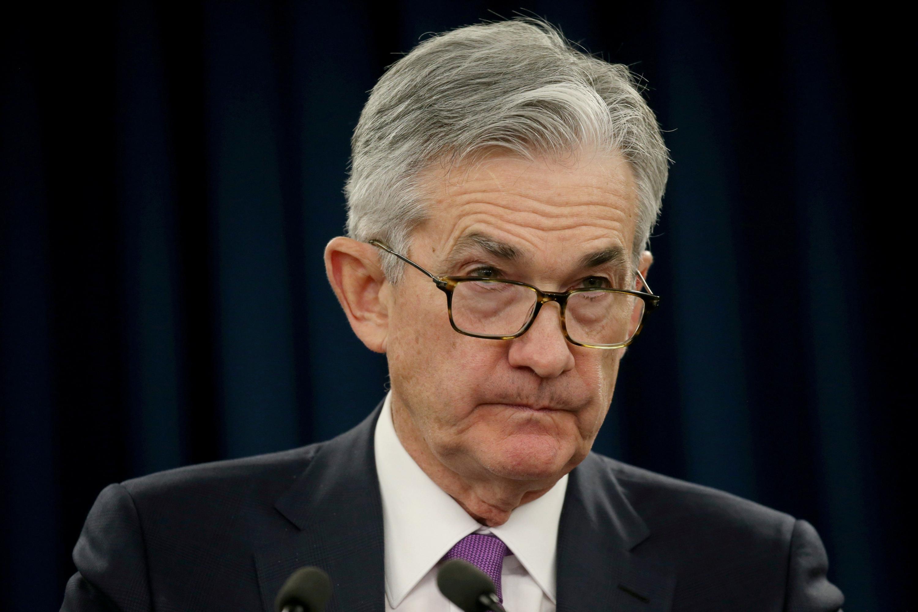 Jerome Powell, presidente de la FED. (Foto: Reuters)