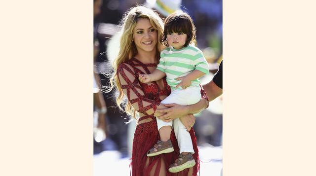 Shakira y su hijo MIlan. (Foto: Getty)