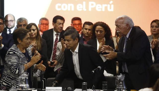 La reestructuración de Fuerza Popular estará a cargo de Luis Galarreta. (Foto: Piko Tamashiro / GEC)