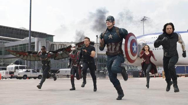 1. Captain America: Civil War. Recaudación Mundial: US$ 1,153.3 millones. (Foto: IMDB)