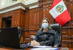 Congreso: María del Carmen Alva dispone cancelar el Pleno de este martes 16