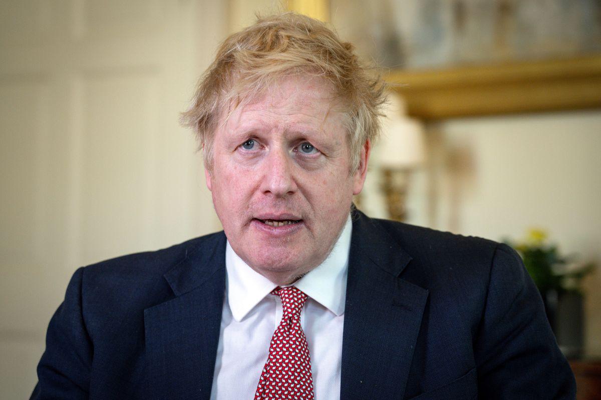 El primer ministro británico, Boris Johnson, volverá a trabajar el lunes, confirmó un portavoz de Downing Street. (AFP/PIPPA FOWLES).