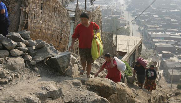 6 de cada 10 peruanos son pobres o vulnerables a caer en pobreza.