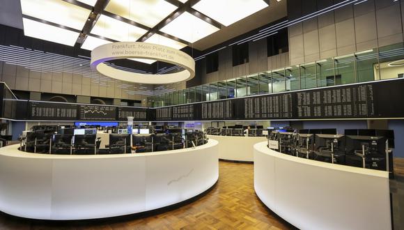 El parqué de la Bolsa de Valores de Fráncfort, operado por Deutsche Boerse AG, en Fráncfort, Alemania, el lunes 30 de mayo de 2020. Photographer: Alex Kraus/Bloomberg