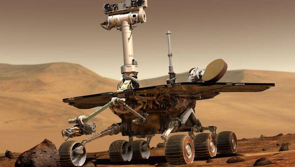 Opportunity, el robot de la NASA que descubrió indicios de agua en Marte, no sobrevivió a una poderosa tormenta en el Planeta Rojo. (Foto: NASA)