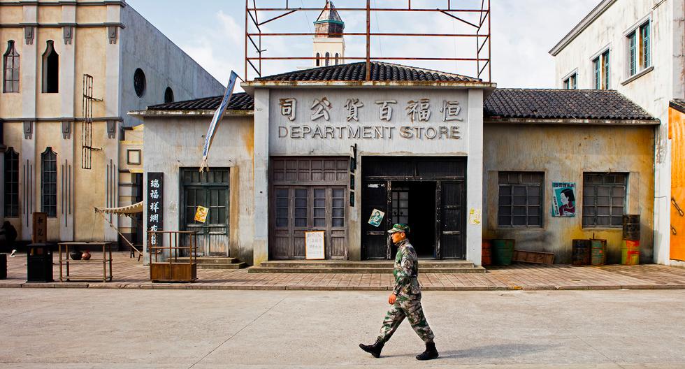 Escenario de un gran almacén