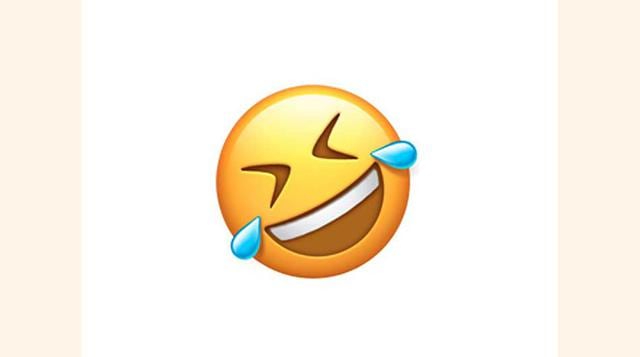 Este no es cualquier emoji risueño. Este símbolo representa a alguien rodando en el suelo mientras ríe.