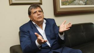 Alan García: Fiscalía trama especulaciones sin prueba para vincularme a Odebrecht