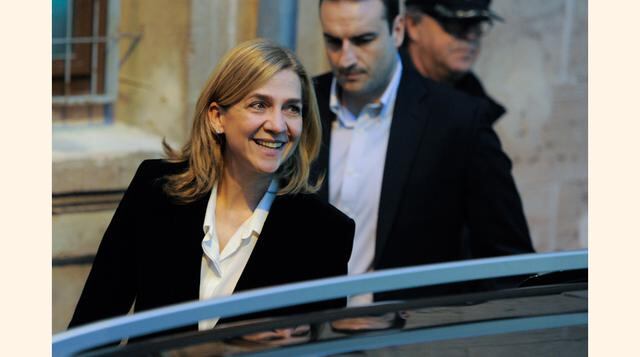 La infanta Cristina, hija pequeña de los reyes Juan Carlos I y Sofía, se convirtió en el primer miembro de la Familia Real española en ser acusado de un delito.  (Foto: Getty)